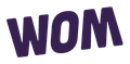WOM confía en Merchi para merchandising corporativo Logo de WOM - Cliente de regalos corporativos Merchi Chile